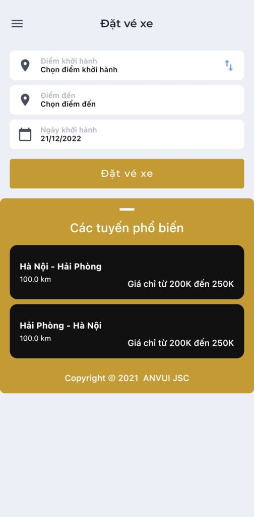 đặt vé xe online đặt vé xe online